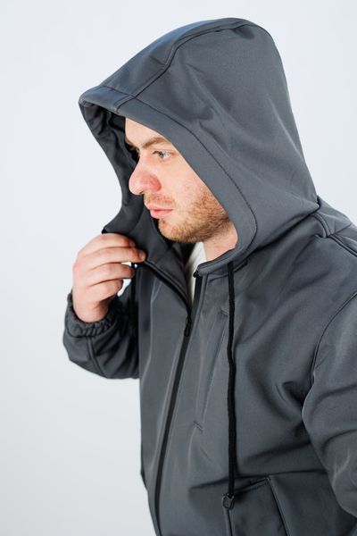 Мужской утеплённый костюм Софтшелл (Softshell) с флисовой подкладкой 003-3XL4 фото
