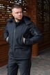Водоотталкивающий мужской костюм Softshell City на флисе man-52 фото