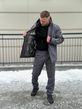 Зимовий чоловічий костюм Softshell (Софтшелл) Omni-Heat з флісовою основою, Сірий, 48 (S)